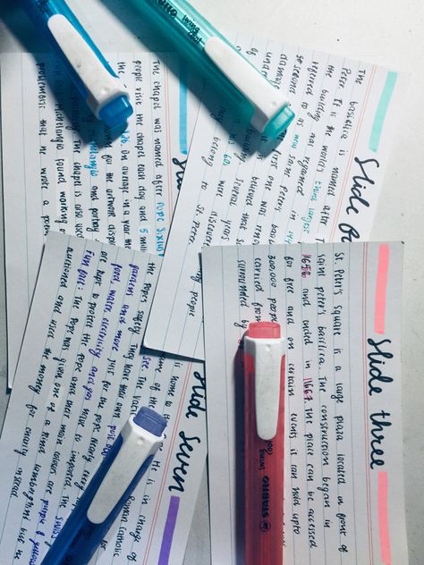 How To Make Cue Cards, Cue Cards Aesthetic, Cue Cards Study, Index Cards Ideas Study, Flashcards Revision, Revision Techniques, School Organisation, Vocabulary Flash Cards, Study Cards