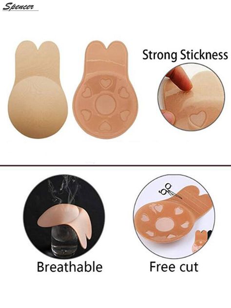 Sticky Bras, Push Up Strapless, Unique Rabbit, Self Adhesive Bra, Push Up Strapless Bra, Strapless Backless Bra, Silicone Bra, Invisible Bra, Sticky Bra