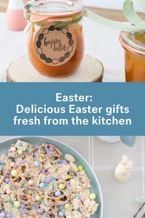 What is the perfect gift for Easter? Traditionally at Easter people don’t receive large gifts. However, your loved ones will be delighted to get a small gift. In this article you will find inspiration for small Easter gifts for adults, which are also suitable as small gifts for any guests who will be attending your Easter brunch. Easter Co Worker Gifts Cute Ideas, Diy Easter Gifts For Adults Simple, Diy Easter Gifts For Adults, Easter Favors For Adults, Small Easter Gift Ideas, Easter Gifts For Adults, Easter Food Gifts, Inexpensive Easter Gifts, Homemade Easter Gifts