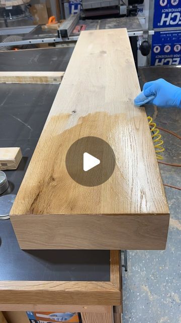 Ryan Dotson (Owner) on Instagram: "Rustic white oak mantel" Oak Wood Projects Diy, Oak Wood Projects, Stains For Wood, Oak Mantel, Wood Craft Projects, Wood Projects Diy, Primitive Furniture, Small Projects, Rustic White