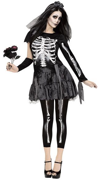 Flirty Skeleton Bride Costume, Sexy Skeleton Costume, Skeleton Bride Costume Skeleton Bride Costume, Bonnie Costume, Skeleton Bride, Halloween Costumes For Sale, Bride Costume, Skeleton Costume, Costume Store, Lingerie Costume, Fantasias Halloween