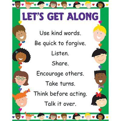 Lets Get Along Chart Friendship Agreement, Preschool Management, Classroom Affirmations, Elementary Pe, High School Social Studies, Creative Teaching Press, Classroom Behavior, Classroom Rules, Teaching Activities