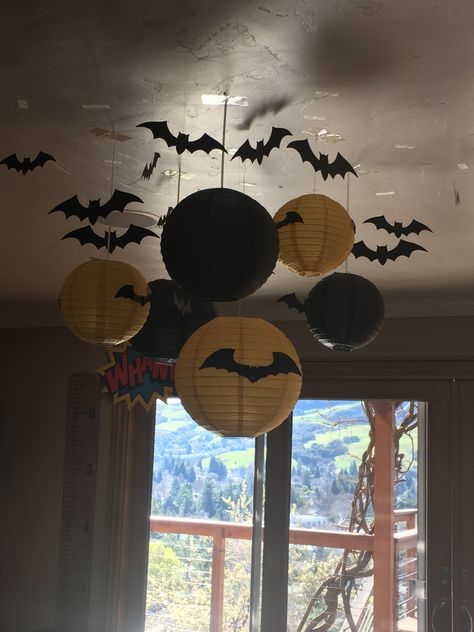 Batman Decorations, Batman Birthday Decorations, Batman Themed Birthday Party Decoration, Diy Batman Decorations Birthday, Batman Birthday Party Decorations, Batman Decorations Party, Batman Party Ideas, Batman Sweet 16, Adult Batman Party