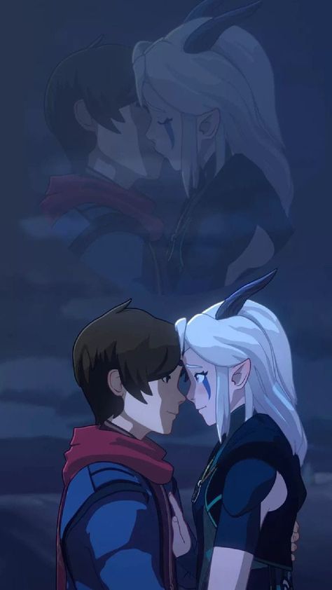 Rayllum Wallpaper, The Dragon Prince Wallpaper Iphone, Tdp Wallpaper, Dragon Prince Wallpaper, The Dragon Prince Wallpaper, Prince Wallpaper, Rayla X Callum, Rayla Dragon Prince, Prince Poster