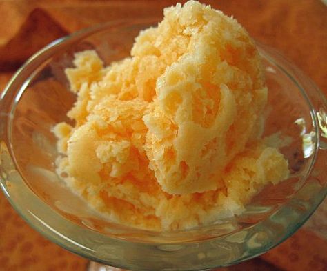 Orange Crush (Soda Pop) Ice Cream recipe Soda Pop Ice Cream Recipe, Orange Crush Ice Cream, Orange Ice Cream Recipe, Orange Ice Cream, Orange Crush Soda, Pop Ice, Crush Soda, Ice Cream Freezer, Mango Sorbet