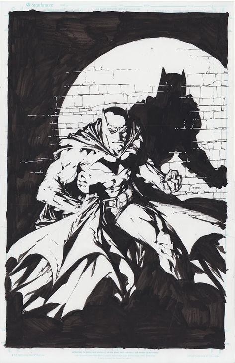 David Finch Batman, Sketch Board, Comic Art Sketch, David Finch, Batman Drawing, Comic Book Drawing, Black And White Comics, Dc Art, Univers Dc