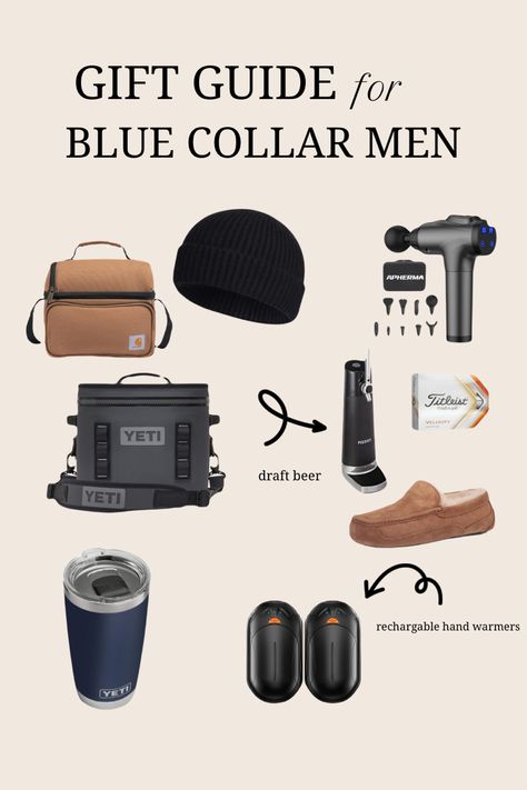 Christmas gifts 2023 | Christmas gifts for men | Blue collar men gifts | Blue collar | gift ideas | gift ideas husband | gift ideas boyfriend | birthday gifts men | birthday gifts for him Blue Collar Valentines Gifts, Blue Collar Men Gift Basket, Blue Collar Men Gifts, Blue Collar Gifts For Him, Christmas Gifts For Blue Collar Men, Christmas Gifts For Blue Collar Boyfriend, Blue Collar Men Gift Ideas, Blue Collar Gift Ideas, Gifts For Blue Collar Men