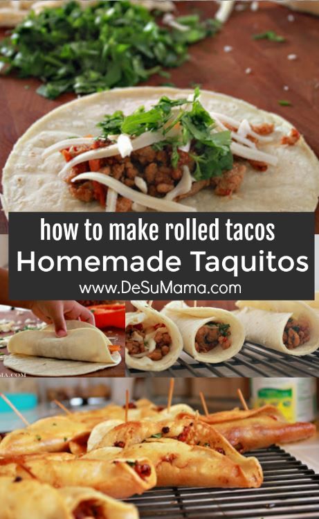 Ground Turkey Rolled Tacos Recipe Rolled Tacos Recipe, International Meals, Rolled Tacos, Homemade Taquitos, Multicultural Family, Multicultural Recipes, Hispanic Recipes, Cooking Dishes, Hispanic Food