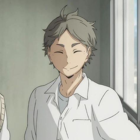 Sugawara Haikyuu, Sugawara Koushi, Anime