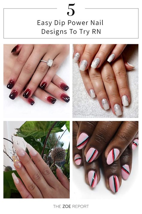 Dip powder nail designs, nail art inspiration, nail polish, easy nail art, fall style, fall trends, fall fashion Nail Art Fall, Dip Nail Powder, Easy Dip, Dip Nail, Cow Nails, Powder Manicure, Celebrity Nails, Latest Nail Trends, Cute Toe Nails