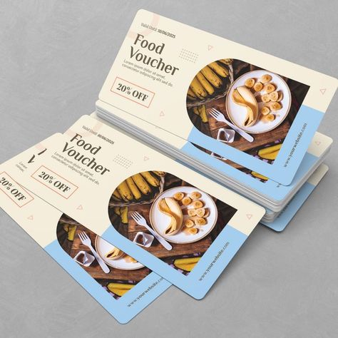 Minimalist Food Gift Voucher Design Templates Corporate Identity Gift Voucher Design Templates, Food Vouchers, Minimalist Food, Gift Voucher Design, Food Discount, Voucher Design, Gift Voucher, Gift Vouchers, Corporate Identity