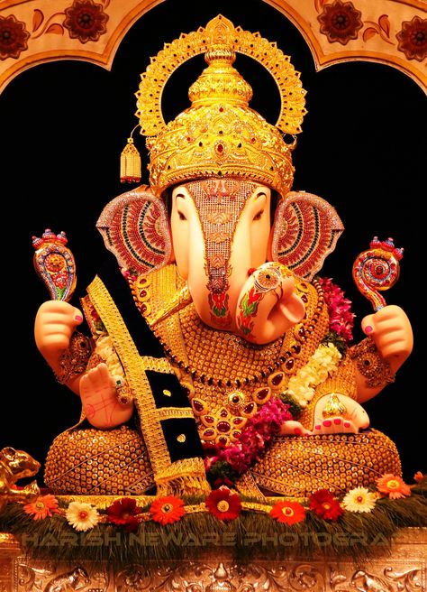 Pune Ganpati  by Harish Neware Pune Ganpati Hd Images, Jay Ganesh Hd Image, College Motivation Wallpaper, Dagadusheth Ganapati Hd, Ganpati Dagdusheth, Dagdusheth Ganpati Hd Wallpaper, Afmc Pune College, Afmc Pune, Pune Ganpati