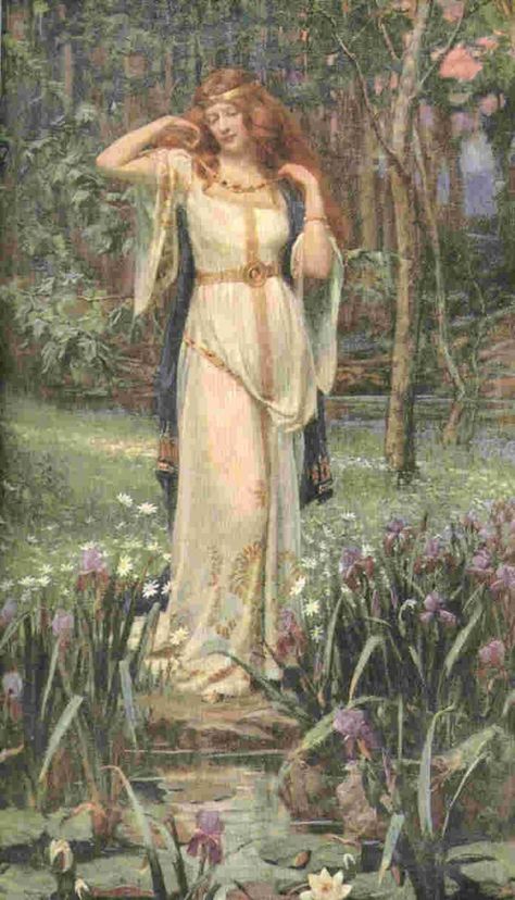 Freyja Norse Goddess Of Love, Freya Goddess, Norse Goddess, Norse Myth, Arthur Rackham, Henry Moore, Arte Van Gogh, John Keats, Old Norse