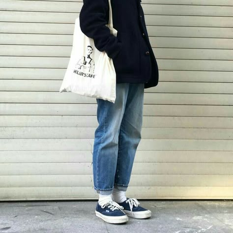 |-\ TØP Vintage Street Style Men, Styling Vans, Estilo Vans, Men Business Casual, Vintage Street Style, Vans Men, Style Outfits Men, Mens Fashion Edgy, Korean Fashion Trends