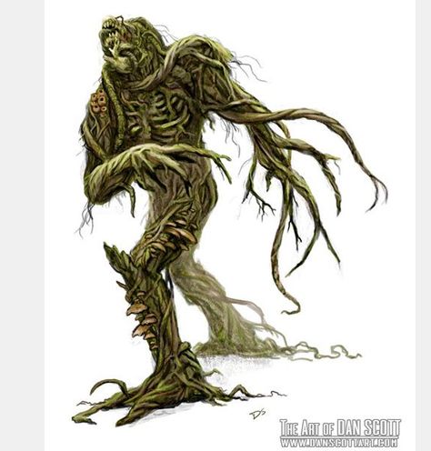 Tree Monster, Plant Monster, Plant Zombie, By Any Means Necessary, Forest Creatures, Fantasy Monster, Monster Design, Creature Concept, Monster Art