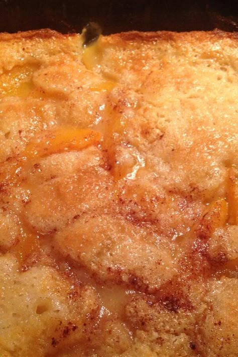 Easy Peach Cobbler With Self Rising Flour, Poor Man's Peach Cobbler, All Recipes Peach Cobbler, Paula Deen Peach Cobbler Easy, Last Minute Peach Cobbler, Poor Man Peach Cobbler, Fast Peach Cobbler, Peach Cobbler With Canned Peaches And Self Rising Flour, Lazy Man’s Peach Cobbler