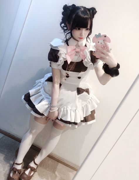 Maid Lingerie, Cute Kawaii Outfits, Maid Cosplay, Maid Outfit, Queen Costume, Bunny Outfit, Winter Mode, Cute Cosplay, Maid Dress