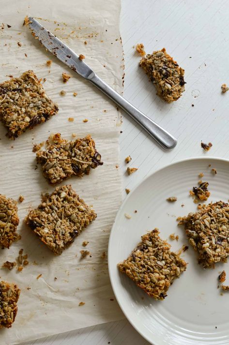 Nut Free Granola Bars Nut Free Homemade Granola Bars, Peanut Free Granola Bars, Nut Free Protein Bars, Dairy Free Granola Bars, Granola Bars Nut Free, Postpartum Granola Bars, Healthy Nuts And Seeds Granola Bars, Granola Nut Free, Perfect Bar Recipe