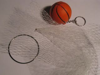 Making a basketball Hoop minitreasures.pbw... Birthday Candle Holder, Sport Theme, Mini Basketball Hoop, Mini World, Locker Decorations, Basketball Theme, Mini Basketballs, Miniatures Tutorials, Basketball Hoop