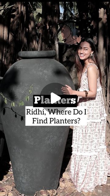 Ridhi Khosla Jalan on Instagram: "Roses are red, violets are blue… I love these planters, what about you? 😂 These planters are almost as tall as me and pure eye candy 🤩 @deeteehome are the champions of planters. I have stalked their page for months because I’m so in love with their planters! 

🪴There are 2 materials that have been used - Fibreglass & Terracotta. Each having their own pros and cons. 
🪴 The rustic look has been hand painted and adds a lot of warmth and character to the pots.
🪴 The pots can be fully customised in size, design and shape
🪴 Why am I highlighting these products? Because it’s sooooooo hard finding planters of this size!! And because I love them :) 

Call Devashree & Tanushree (they are sisters 😁) of @deeteehome directly at +91 9821266908

FOLLOW me to know Instagram Roses, Terracotta Planter, Roses Are Red, Backyard Fences, House Remodel, So In Love, Pros And Cons, Things To Buy, Eye Candy