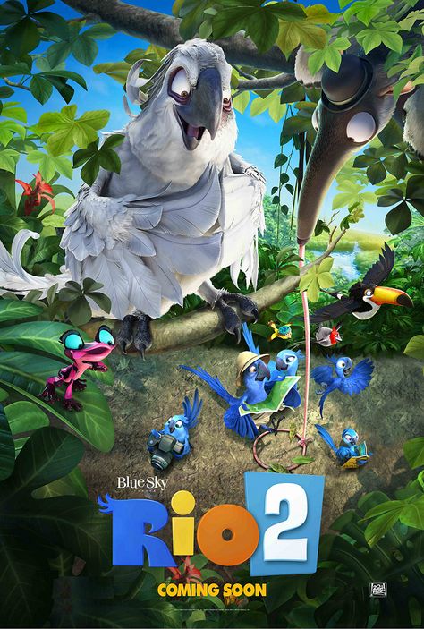 Rio 2 - 2014 Rio 2 Movie, Hotel Transylvania Party, Film Rio, Fox Animation, Rio Movie, Cartoons Movies, Rio 2, Sky New, Roger Rabbit