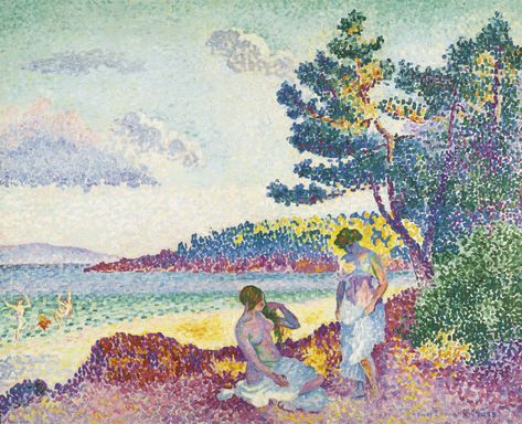 (#326) Henri-Edmond Cross Henri Edmond Cross, John William Godward, Paul Signac, James Mcneill Whistler, Mary Cassatt, John William Waterhouse, Caspar David Friedrich, Georges Seurat, Edouard Manet