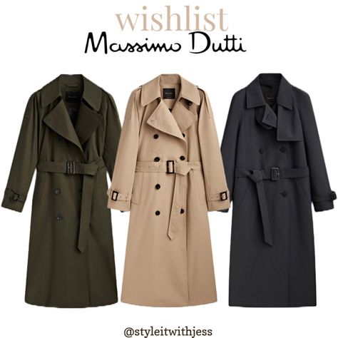 Shop Voluminous trench coat with belt and other curated products on LTK, the easiest way to shop everything from your favorite creators. Massimo Dutti Trench Coat, Massimo Outfit, Coat With Belt, Massimo Dutti, Trench Coat, Lifestyle, Clothes