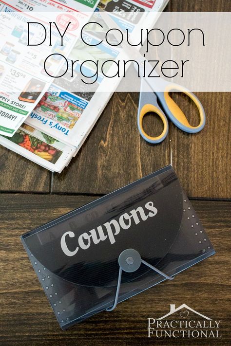 Turn a dollar store expandable file into a super simple coupon organizer to help you get organized and save money! Chest Freezer Organization, Dollar Store Bins, Freezer Organization, Diy Coupons, Coupon Organizer, Organize My Life, Chest Freezer, Coupon Organization, Organization Printables