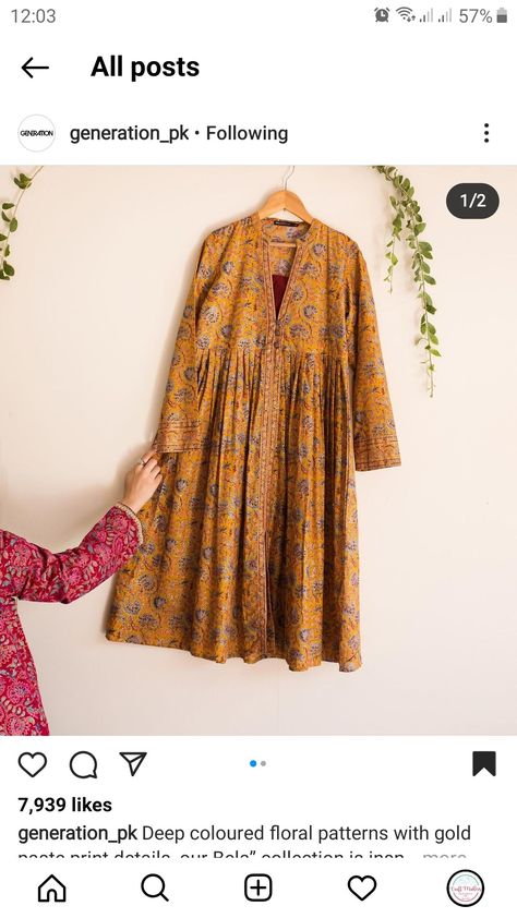 Linen Frock Design Pakistani, Embroidered Kurtis, Linen Style Fashion, Plazzo Suits, Simple Frock Design, Simple Frocks, Trendy Shirt Designs, Pakistani Fashion Casual, Stylish Short Dresses