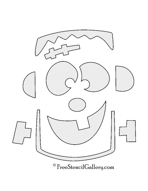 Frankenstein Pumpkin Carving Stencil, Frankenstein Jack O Lantern, Pumpkin Masters Patterns, Frankenstein Pumpkin Stencil, Monster Stencil, Frankenstein Pumpkin Carving, Pumpkin Carving Easy, Free Printable Pumpkin Carving Stencils, Diy Frankenstein