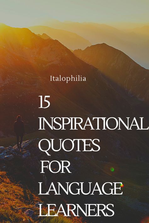 Language Learning is challenging but not impossible. Check out 15 inspiring quotes if you're learning a language. Hope these give you inspiration to keep the journey going. Language Learning Quotes Inspiration, English Learning Quotes, Learning English Quotes, English Language Quotes, Foreign Language Quotes, European Day Of Languages, Learning A Language, Feeling Let Down, Italian Language Learning