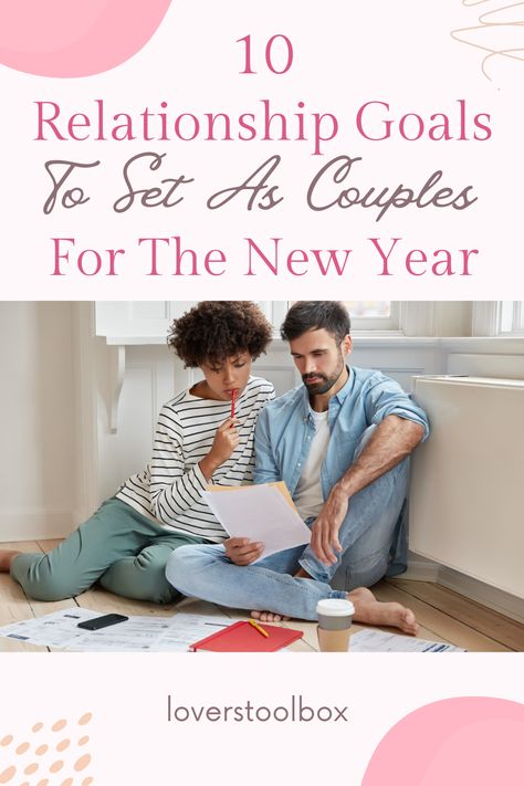 Relationship Youtube Ideas, Goals For Couples 2023, New Year Couple Goal Planning, New Years Couple Goals, Short Term Relationship Goals, Marriage Goals 2024, New Year Goals For Couples, New Years Goals For Couples, Goal Setting For Couples