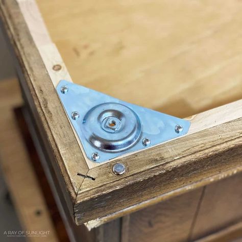 Update Cedar Chest, Redoing An Old Cedar Chest, Add Legs To Cedar Chest, Refinish Cedar Chest, Upholstered Cedar Chest Top, Cedar Chest Redo, Diy Entry Table, Simple Kitchen Cabinets, Brushed By Brandy