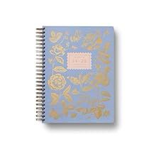 Spiral Planner, Gold Foil Design, Foil Design, Spiral Planners, Planner Notepad, Pocket Folder, English Rose, Textured Paper, English Roses