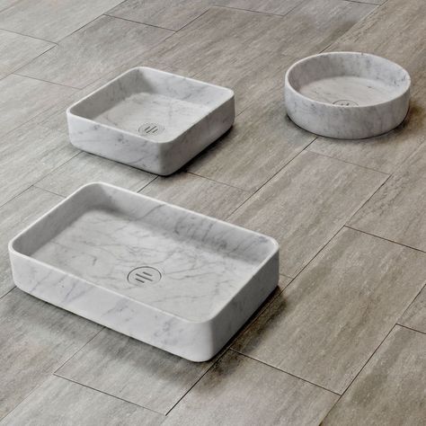 Contour Collection | Modern Bathroom Vessel Sinks | Stone Forest Vessel Sink Ideas, Wash Basin Design, Granite Remnants, Bathroom Vessel Sinks, Marble Vessel Sink, Stone Forest, His And Hers Sinks, Corian Countertops, Stone Vessel Sinks