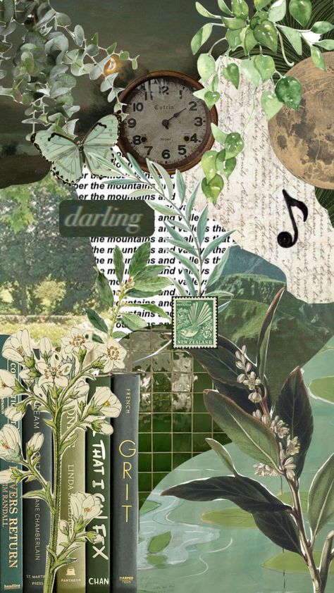 Nature Moodboard, Science Art Projects, Forest Drawing, Nature Collage, Nature Projects, Green Inspiration, Collage Art Projects, Forest Theme, Green Theme