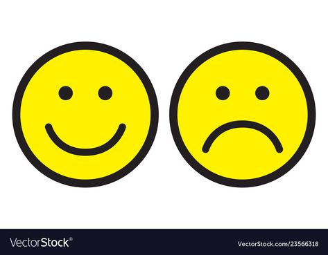 Happy Face Illustration, Happy Face Images, Happy Face Icon, Happy Face Drawing, Emoji Happy Face, Happy Icon, Frowny Face, Feelings Faces, Scared Face