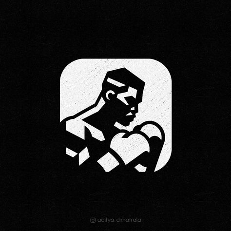 Boxer logo (icon) concept for a mobile boxing game. #boxer #boxing #wrestle #wrestling #fighter #boxinggame #logodesigner #logoartist #brandingdesigner #brandidentity #designstudio #gamers #gamingcommunity #gamedesign #logoinspiration #creativity #artistoninsta Boxing Game, Boxing Club, Love Logo, Logo Icon, Logo Designer, Logo Icons, Logo Inspiration, Game Design, Boxing