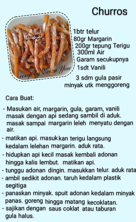 Resep Cemilan Simple, Cereal Cake, Resep Makanan Beku, Kuih Lapis, Jamun Recipe, Churros Recipe, Healing Recipes, Fair Food Recipes, Food Recepie