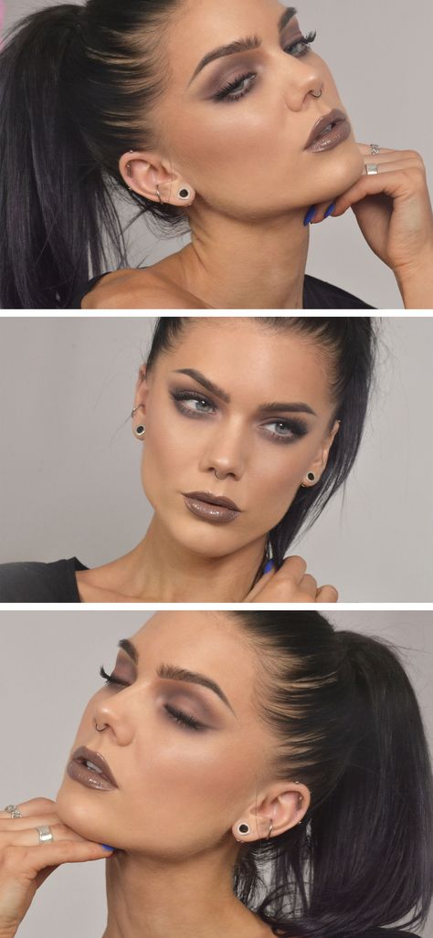 TODAYS LOOK | TARTELETTE Makeup Eyeshadow Ideas, Linda Hallberg Makeup, Makeup Tutorial Mac, Ideas For Makeup, Natural Eye Makeup Tutorial, Natural Makeup For Brown Eyes, Eyeshadow Ideas, Eye Shadow Makeup, Trendy Eyeshadow