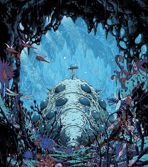 Nausica And The Valley Of The Wind, Nausicaa Of The Valley Of The Wind Art, Studio Ghibli Nausicaa Poster, Naussica Of The Valley Of The Wind Art, Nausicaa Of The Valley Of The Wind Poster, Wind Drawing, Grave Of The Fireflies, Studio Ghibli Background, Modern Fantasy