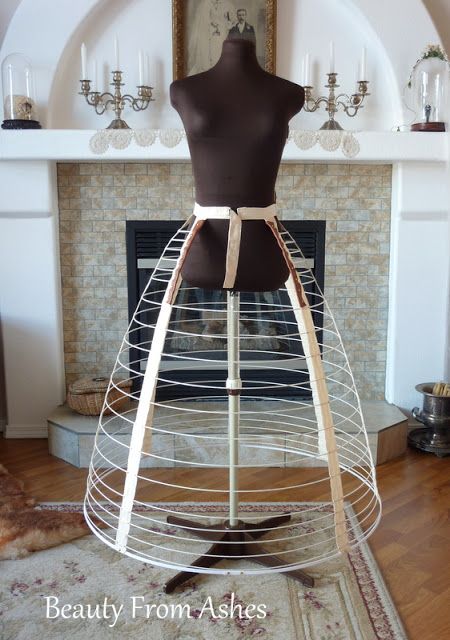 Cage Crinoline, Beauty From Ashes, Mannequin Christmas Tree, Disappearing Ink, Good Wednesday, Hoop Skirt, Seam Ripper, Copper Tubing, Pipe Cleaner