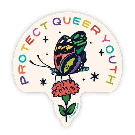 stickers for charity preorders are up in my website! wanted to channel this weeks feelings into something that could do some good. each one raises money for a different cause and organization and details are in each listing. find them all at samimark.com :) #trans #lgbt #queer Queer Stickers, Pride Illustration, Lgbt Sticker, Stickers To Print, Pride Art, Queer Art, How To Raise Money, Art Show, Stuff I Want