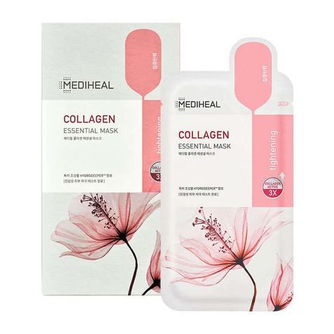 Discover the Mediheal Collagen Essential Mask, a 24g sheet mask priced at $17.28. Treat your skin to a collagen-infused experience that will help improve elasticity and firmness. Elevate your skincare routine with this essential mask for a rejuvenated and youthful complexion. Hit the link in our bio to shop now! 🛍️ #Koreanskincare #Koreanskincareproducts #Koreanmakeup #Mediheal #CollagenMask #Skincare #YouthfulSkin #Kbeauty #SheetMask #Elasticity Mediheal Sheet Mask, Skin Korean, Skin Patches, Eye Palette, Cosmetics Brands, Body Treatments, Skincare Set, Makeup Base, Cleanser And Toner