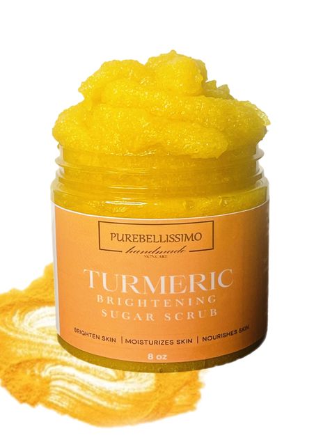 Inner Thigh Scrub, Scrub For Dark Spots, Body Sugar Scrub, Turmeric Scrub, Dark Armpits, Dark Spots On Skin, Skin Glowing, Sugar Body Scrub, Circular Motion