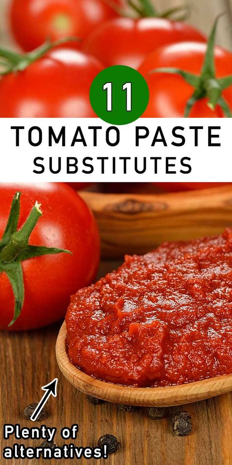 Using tomato paste for your recipe makes your dish more flavorful and delicious, but what if suddenly you run out of it? What will you use then? Worry no more! This article will provide you with 11 Tomato Paste Substitutes that will surely give your dish a deep and rounded flavor. Check out this list of substitutes now! #tomatopaste #homemadetomatopaste #alternativeingredient #tomatorecipe #tomato #substitute #tomato #sauce #tomatosauce Tomato Substitutions, Substitute For Tomato Paste, Tomato Allergy, Bolognese Pasta Bake, Tomato Paste Recipe, Savoury Mince, Sweet And Sour Recipes, Tomato Pasta Recipe, Sour Foods