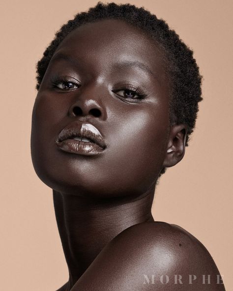 ADVERTISING — Michelle Monique Dark Skin Models, Melanin Skin, Tan Skin Tone, Dark Skin Beauty, Deep Skin, Facial Scrubs, Dark Skin Women, Soft Focus, Hair Reference