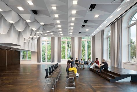 Joseph D. Jamail Lecture Hall / LTL Architects | ArchDaily Lecture Hall Architecture, Lecture Room Design, Lecture Hall Design, Ltl Architects, Lecture Room, University Lectures, Meeting Hall, Design Hall, Lecture Hall