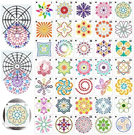 Amazon.co.uk : dot painting template free printable Dot Painting Templates Free Printable, Dot Mandala Stencils Free Printable, Mandala Stencils Free Printable, Dot Art Painting Patterns Printable, Dot Painting Templates, Mandala Dot Painting, Dot Painting Tools, Dotting Art, Template Free Printable