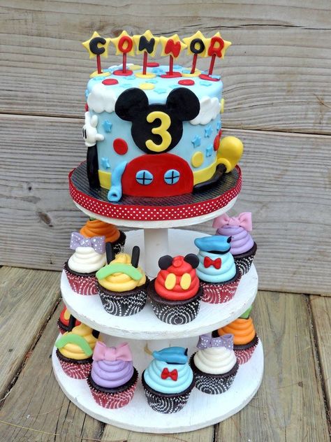 Mickey Mouse 3rd Birthday Cake, Mickey Mouse Themed Cake, Mickey 2nd Birthday Cake, Mickey Mouse Clubhouse 3rd Birthday Party, Mickey Mouse Theme Cake, Mickey Mouse 2nd Birthday Cake, Mickey Mouse Birthday Cupcakes, Mickey Mouse 4th Birthday Party, Mickeys Clubhouse Birthday